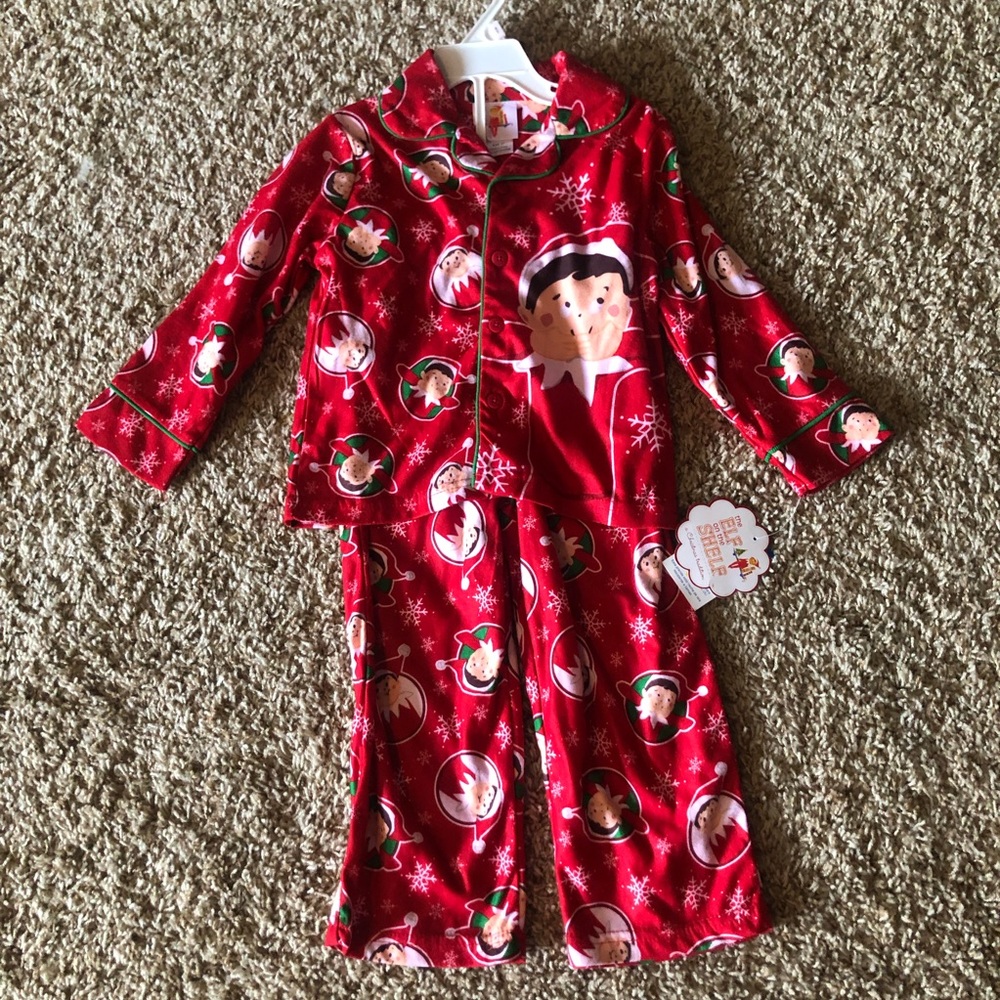 Elf on the shelf Christmas pajamas